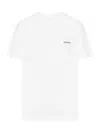 Brunello Cucinelli Cotton T-shirt With Pocket And Jewelry Application