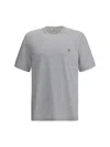 Brunello Cucinelli Men Logo Print T-shirt