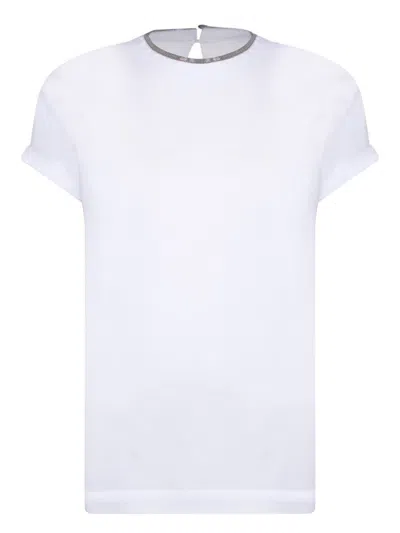 Brunello Cucinelli T-shirts In White