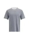 Brunello Cucinelli Clean Monochrome T-shirt Double Layer