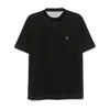 Brunello Cucinelli Slim Fit Crew-neck T-shirt In Lightweight Cotton Jersey In Black