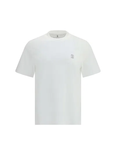 BRUNELLO CUCINELLI BRUNELLO CUCINELLI LOGO COTTON T-SHIRT