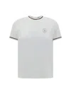 Brunello Cucinelli Embroidered-detail Cotton T-shirt In White