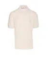 Brunello Cucinelli Polo Shirt In Linen And Cotton