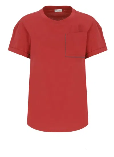 BRUNELLO CUCINELLI BRUNELLO CUCINELLI T-SHIRTS AND POLOS