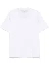 Brunello Cucinelli Men Cotton Jersey Crew-neck T-shirt With Logo And Faux-layering