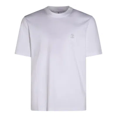 Brunello Cucinelli T-shirts And Polos In Blanco