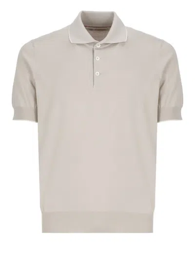 Brunello Cucinelli T-shirts And Polos In Beige