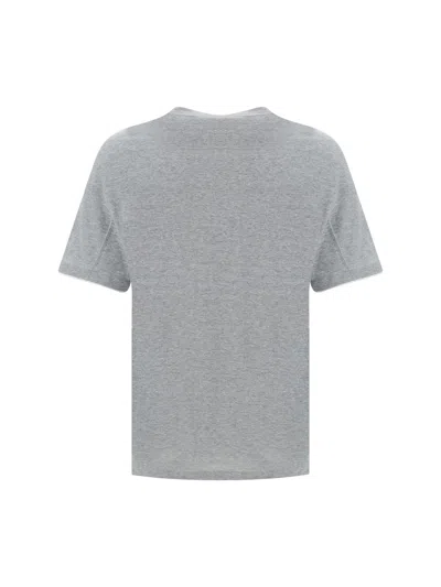 Brunello Cucinelli T-shirts And Polos Grey In Grey