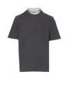 Brunello Cucinelli T-shirts And Polos In Grey