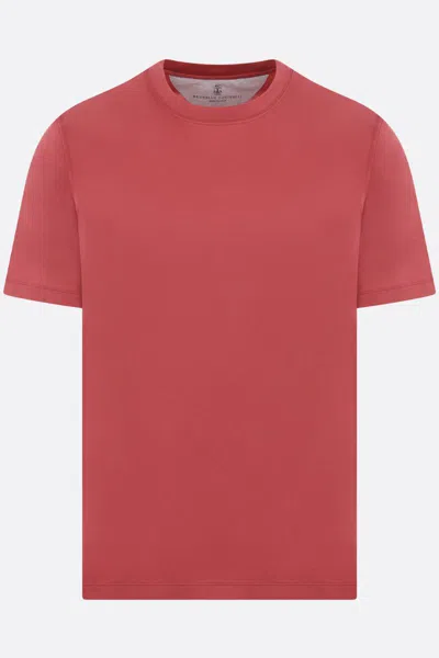 Brunello Cucinelli T-shirts And Polos In Raspberry
