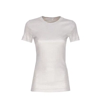 Brunello Cucinelli T-shirts And Polos In Silver