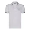 Brunello Cucinelli Tennis Logo-polo Shirt In White