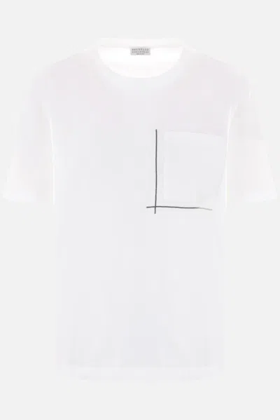 Brunello Cucinelli T-shirts And Polos In White