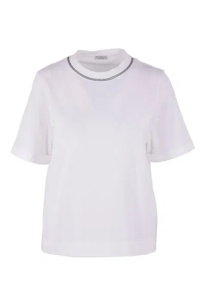 Brunello Cucinelli T-shirts And Polos In White