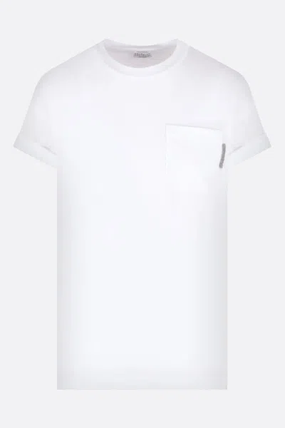 Brunello Cucinelli T-shirts And Polos In White