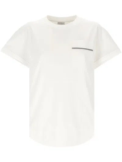 Brunello Cucinelli T-shirts And Polos In White