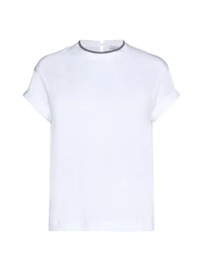 Brunello Cucinelli T-shirts And Polos In White