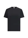 Brunello Cucinelli Women Black Cotton Jersey Monili T-shirt In Black