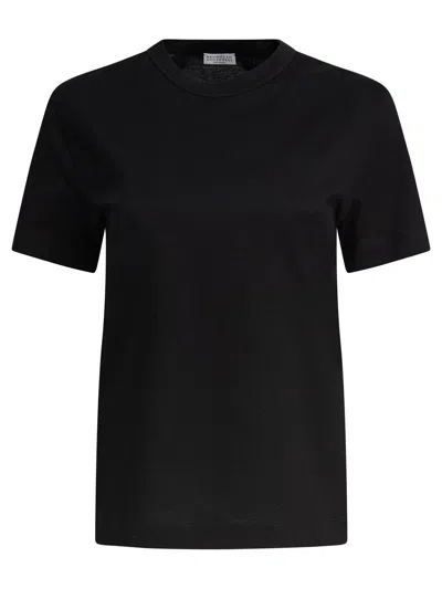 Brunello Cucinelli T-shirts Black