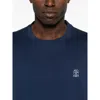 Brunello Cucinelli T-shirts In Blue