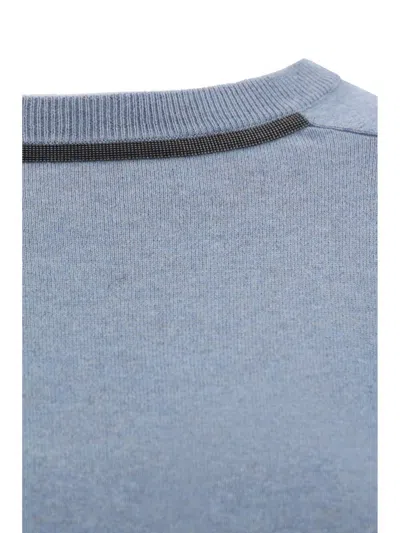 Brunello Cucinelli T-shirts In Blue