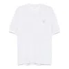 Brunello Cucinelli White T Shirts In Grey