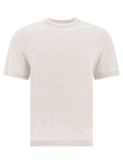 Brunello Cucinelli T-shirts Grey