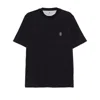 Brunello Cucinelli Cotton Jersey Crew Neck T-shirt With Logo In Multicolor
