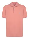 Brunello Cucinelli Cotton Polo Shirt In Pink