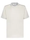Brunello Cucinelli Cotton T-shirt Ice In White