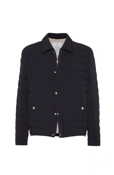 BRUNELLO CUCINELLI BRUNELLO CUCINELLI TAFFETA DOWN JACKET