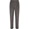 Brunello Cucinelli Tailor Fit Trousers In Anthracite