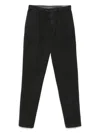 Brunello Cucinelli Tailored Black Trousers With Classic Waistband In Black