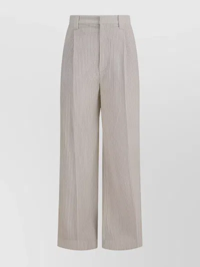 BRUNELLO CUCINELLI TAILORED CORDUROY WIDE LEG PANTS