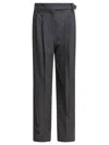 Brunello Cucinelli Tailored Grey Trousers In Gray