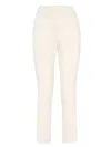 Brunello Cucinelli Tailored High-waist Pants With Subtle Pleats In Neutral