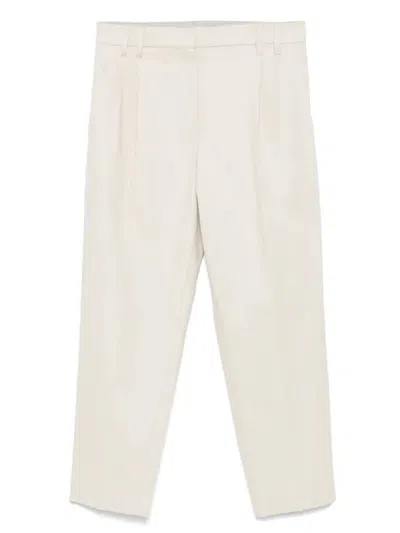 BRUNELLO CUCINELLI BRUNELLO CUCINELLI TAILORED HIGH-WAIST TROUSERS
