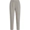 Brunello Cucinelli Tailored Jogger Trousers In Gray