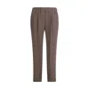 Brunello Cucinelli Tailored Pants In Brown