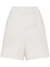 Brunello Cucinelli Tailored Shorts In White