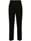 Brunello Cucinelli Tailored Slim Trousers In Black