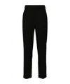 Brunello Cucinelli Tailored Slim Trousers In Black