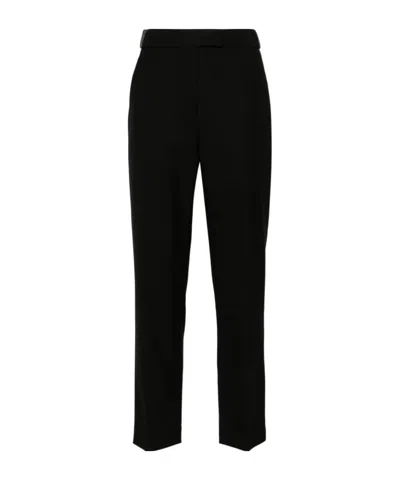 Brunello Cucinelli Tailored Slim Trousers In Black