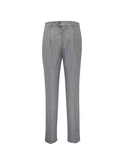Brunello Cucinelli Tailored Trousers In Gray