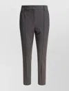 Brunello Cucinelli Tailored Trousers With Back Pockets And Belt Loops