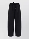 BRUNELLO CUCINELLI TAILORED WIDE LEG JOGGERS WITH ELASTICIZED WAISTBAND