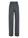 Brunello Cucinelli Tailored Wool Trousers In Gray
