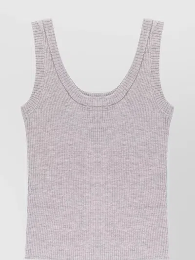 Brunello Cucinelli Tank Top Cashmere Wool Monili Detail