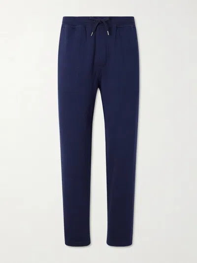 Brunello Cucinelli Leisure Fit Pleated Linen-blend Pant In Multi